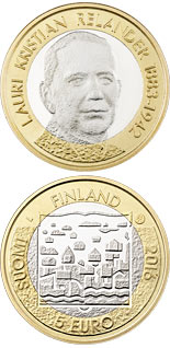5 euro coin L.K. Relander | Finland 2016