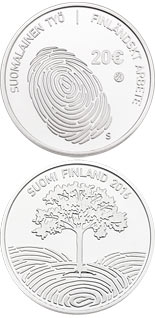 20 euro coin Finnish work | Finland 2016