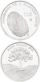 10 euro coin Finnish work | Finland 2016