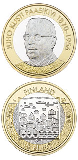 5 euro coin J.K.Paasikivi | Finland 2017