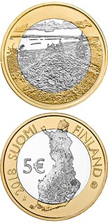 5 euro coin Koli National Park | Finland 2018