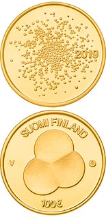 100 euro coin Constitution Act of Finland 1919 | Finland 2019