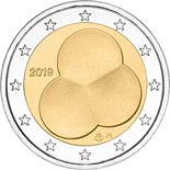 2 euro coin Constitution Act of Finland 1919 | Finland 2019