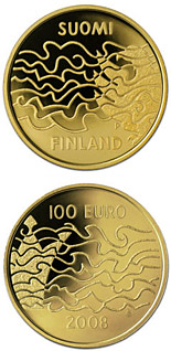 100 euro coin The Finnish War and the Birth of Autonomy  | Finland 2008