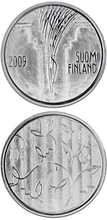 10 euro coin The Council of State 200 years  | Finland 2009