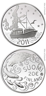 20 euro coin Protecting the Baltic Sea | Finland 2011