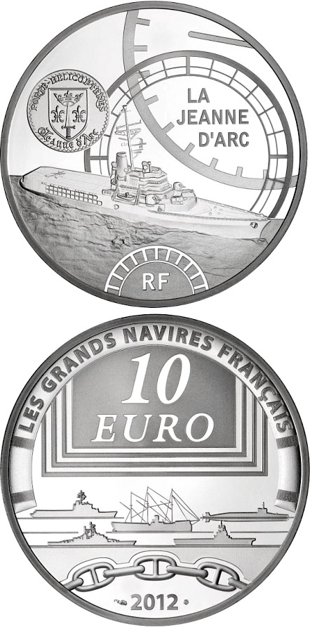 Image of 10 euro coin - The Jeanne d’Arc | France 2012
