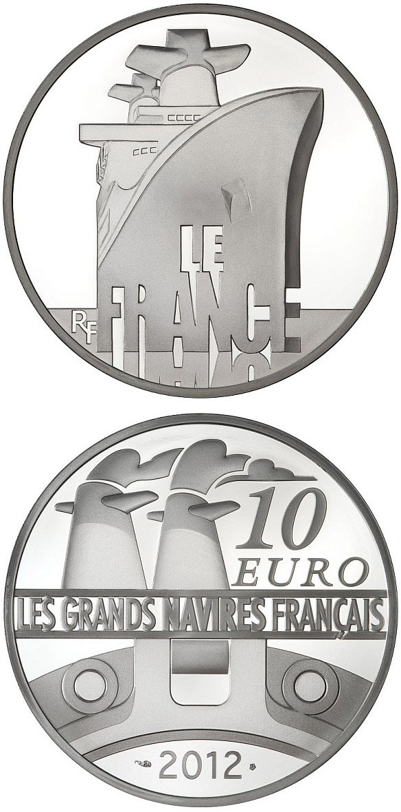 Image of 10 euro coin - The France | France 2012