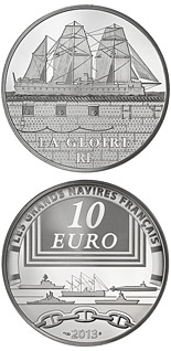 10 euro coin The Gloire | France 2013