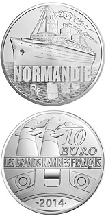 10 euro coin Normandie | France 2014