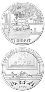 10 euro coin Colbert | France 2015