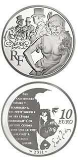 10 euro coin Nana | France 2011