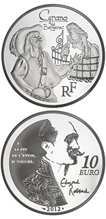 10 euro coin Cyrano de Bergerac | France 2012