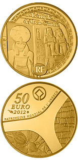 50 euro coin Egyptian Heritage | France 2012