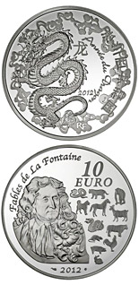 10 euro coin Year of the Dragon | France 2012