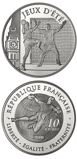 10 euro coin Handball | France 2010