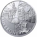10 euro coin Auvergne | France 2011