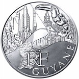 10 euro coin French Guiana  | France 2011
