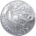 10 euro coin Martinique  | France 2011