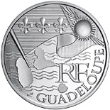 10 euro coin Guadeloupe  | France 2010