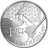 10 euro coin Limousin | France 2010