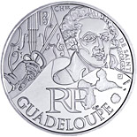 10 euro coin Guadeloupe (Chevalier de Saint-Georges) | France 2012
