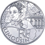 10 euro coin Limousin (Pompadour) | France 2012