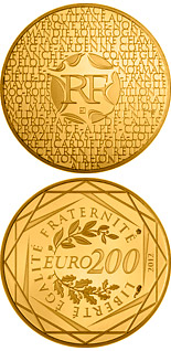 200 euro coin Regions of France | France 2012
