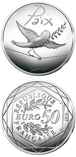 50 euro coin Values of the French Republic - 50€ Autumn / Winter | France 2014