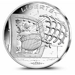 10 euro coin Liberty Obelix | France 2015