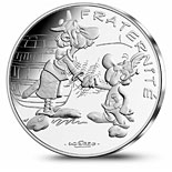 10 euro coin Fraternity Bretons | France 2015