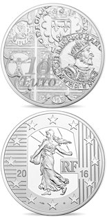 10 euro coin The teston  | France 2016