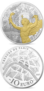 10 euro coin Génie de la Bastille  | France 2017