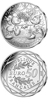 50 euro coin Mickey et la France -  14th of July | France 2018