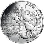10 euro coin Mickey et la France - A trip to the Loire | France 2018