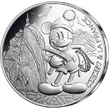 10 euro coin Mickey et la France - First on the rope | France 2018