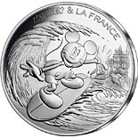 10 euro coin Mickey et la France - New wave | France 2018