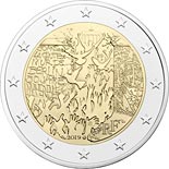 2 euro coin 30 Years of Fall of the Berlin Wall | France 2019
