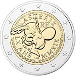 2 euro coin 60 Years of Asterix  | France 2019