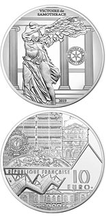 10 euro coin Victory of Samothrace | France 2019