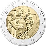 2 euro coin Charles de Gaulle | France 2020