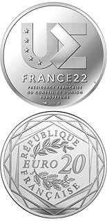 20 euro coin French presidency of the Council of the EU  | France 2022