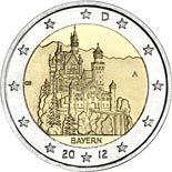 2 euro coin Bavaria  | Germany 2012