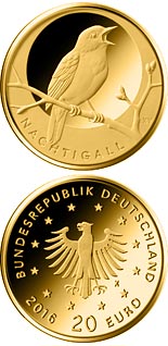 20 euro coin Nachtigall  | Germany 2016
