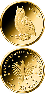 20 euro coin Uhu  | Germany 2018