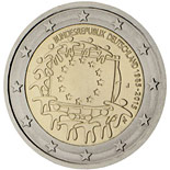 2 euro coin The 30th anniversary of the EU flag | Germany 2015
