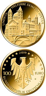 100 euro coin Dom zu Speyer | Germany 2019