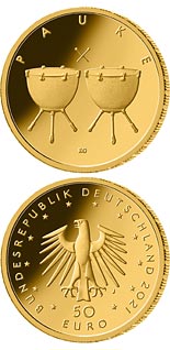 50 euro coin Timpani | Germany 2021