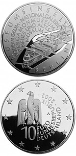 10 euro coin Museumsinsel Berlin | Germany 2002