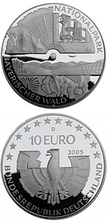 10 euro coin Nationalpark Bayerischer Wald | Germany 2005